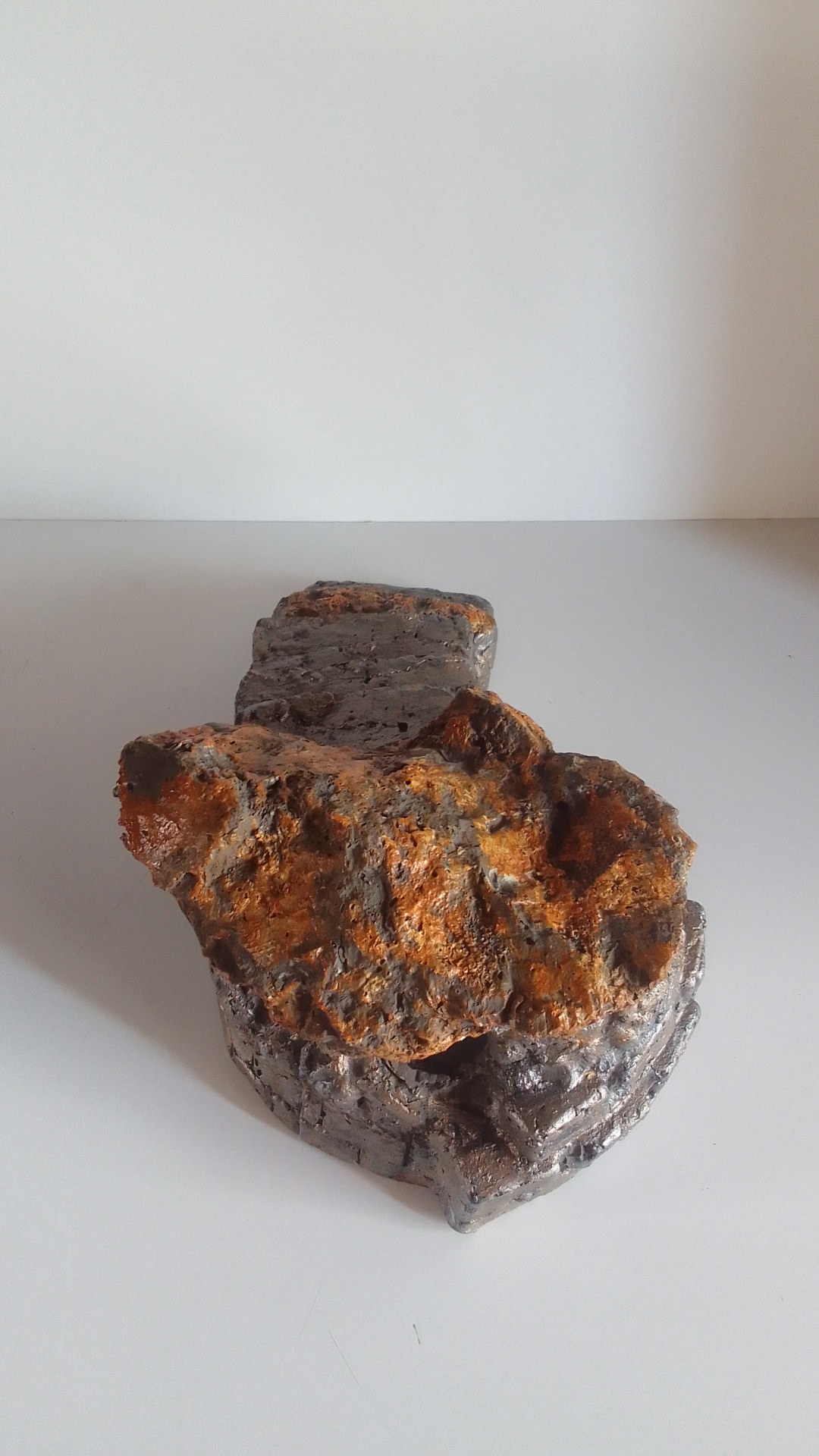 Caverna de roca rampa chinkana oro multiusos para reptiles - Imagen 5