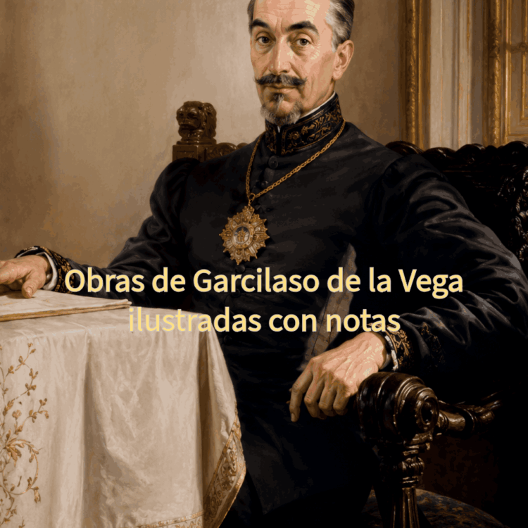 Obras de Garcilaso de la Vega ilustradas con notas.